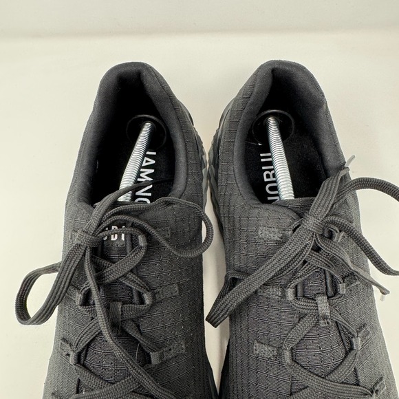 NOBULL Allday Ripstop Black Gum Shoes Comfortable Gym Sneakers Training Men's 13 - Picture 5 of 11